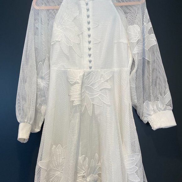 NEW WITH TAGS Anthropologie xx Mare Mare Sabine Embroidered Mini Dress - Picture 3 of 6